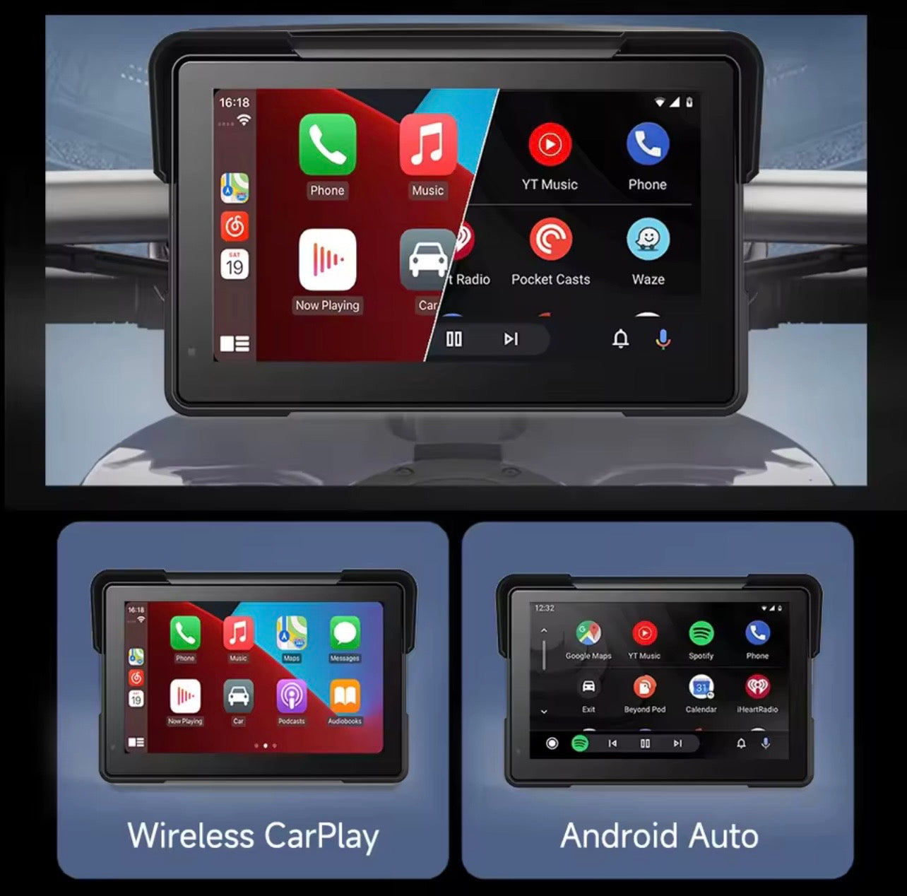 CarPlay 7" 2eme Generation Full Pack