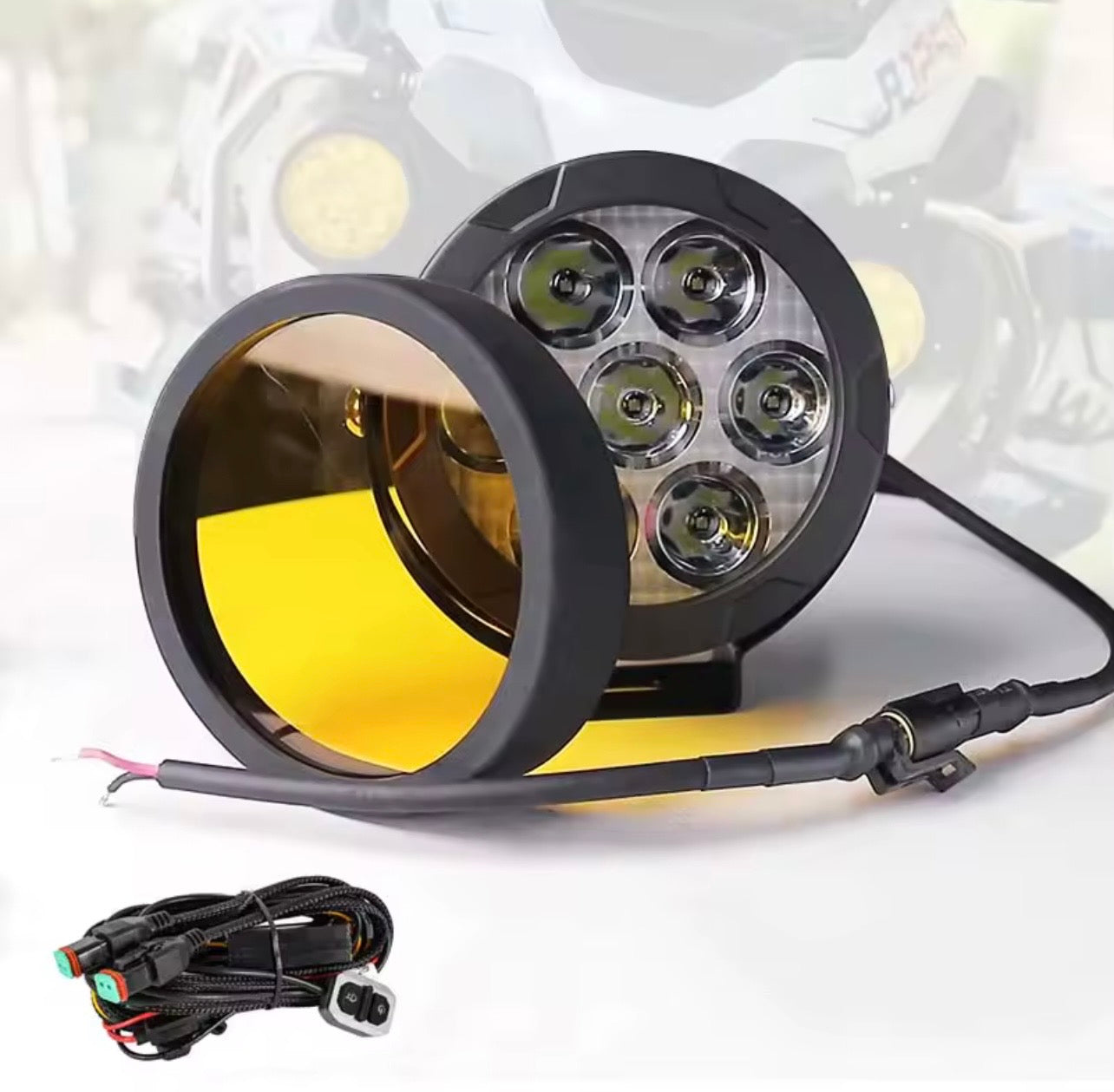 4.5” LED Auxiliary Fog Light – Powerful 60W Off-Road Lighting