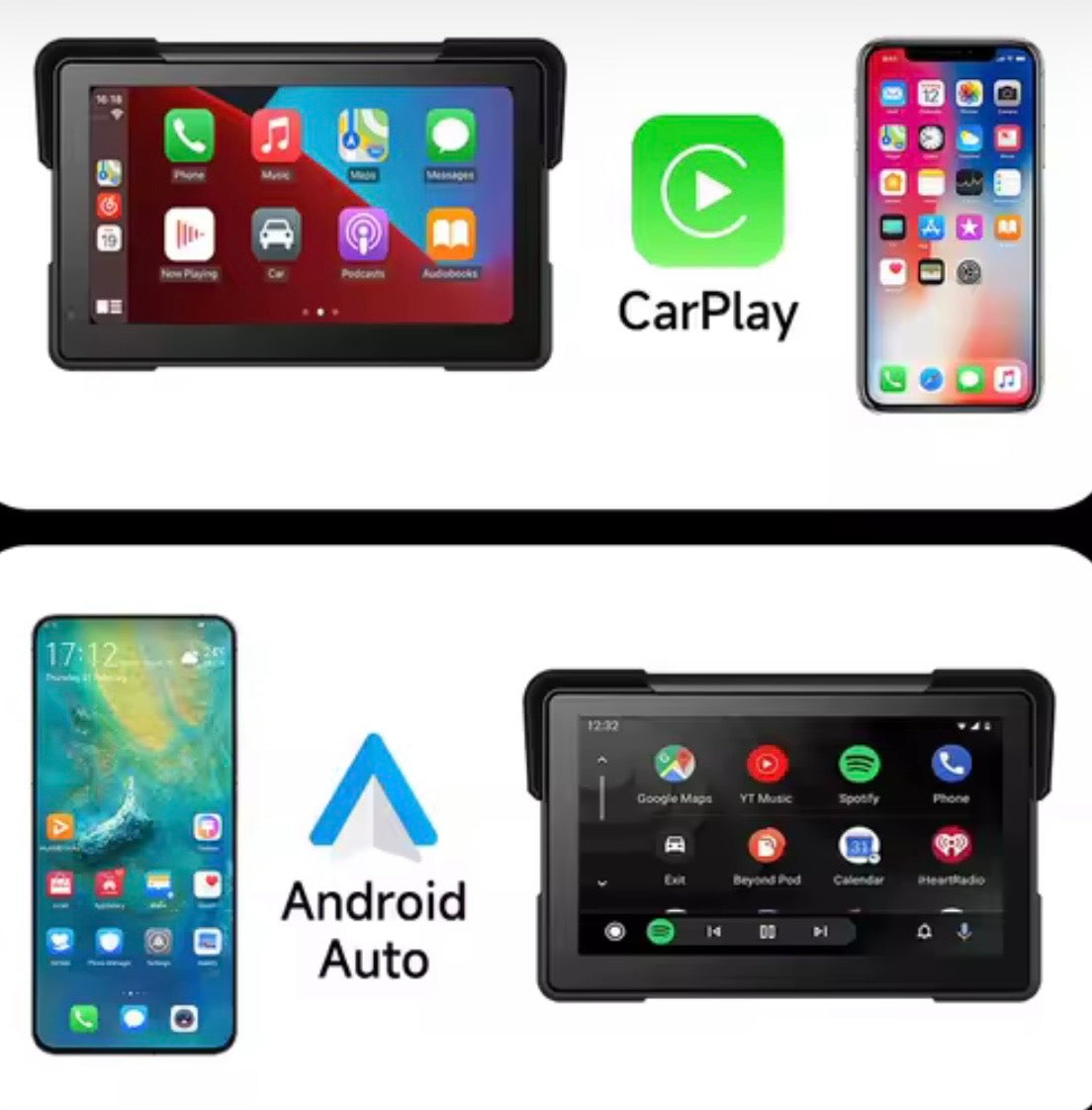 CarPlay 7" 2eme Generation Full Pack
